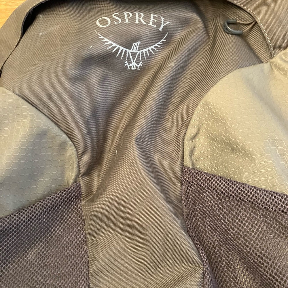 Osprey Men's Backpack - Black and Olive - Picture 2 of 11